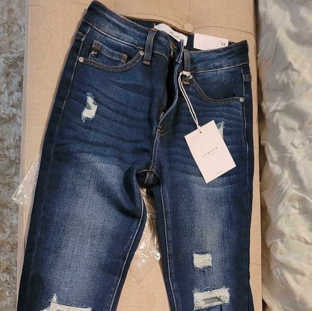 High rise kancan skinny